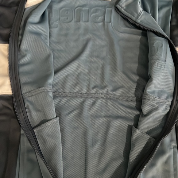 New Mickey Spirit Jersey Track Jacket Blue White Walt Disney World Zip Up Top - Picture 14 of 15